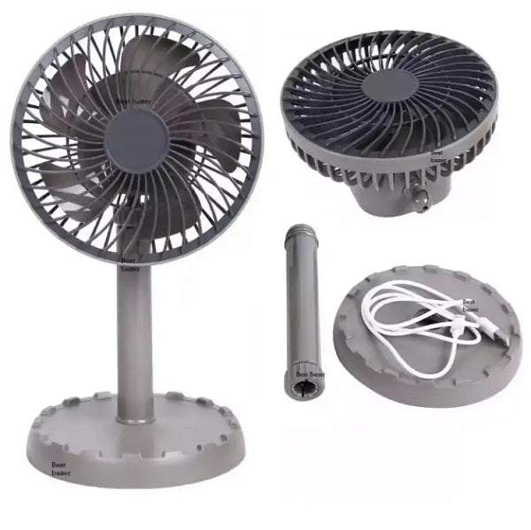 JYSUPER Rechargeable Portable Mini Table Fan - JY-2218