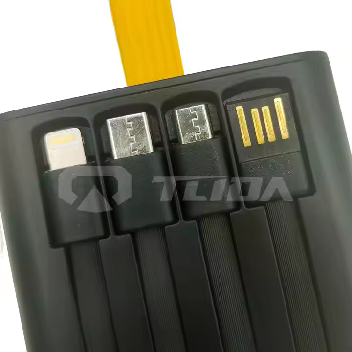 20000mAh Transparent Power Bank Portable Fast Charging PD22.5w