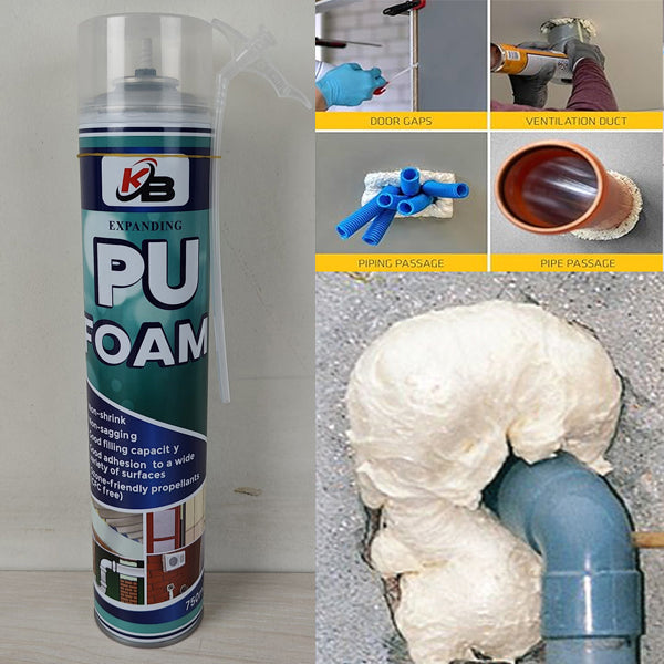 Waterproof Foam Spray Window Doors And Any Leak - 750ml