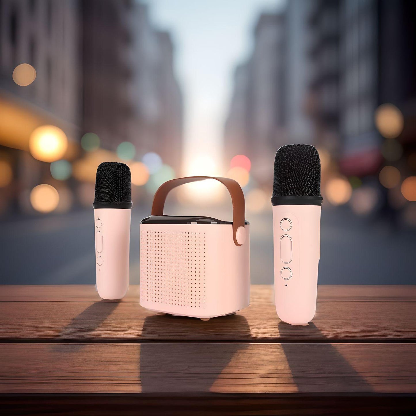 Ultra Power Double Sound "Y1" Wireless Bluetooth Speaker এবং ২ টি মাইক্রোফোন