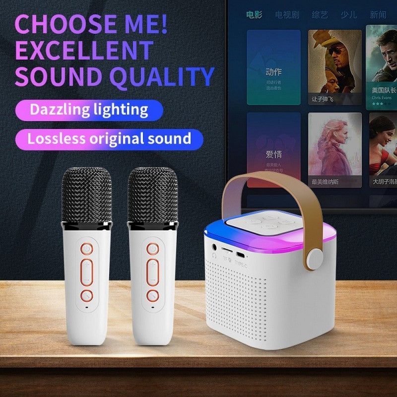 Ultra Power Double Sound "Y1" Wireless Bluetooth Speaker এবং ২ টি মাইক্রোফোন