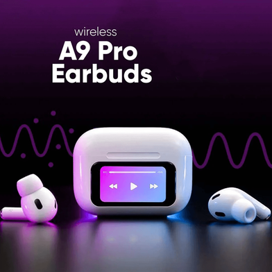Original A9 Pro Airpods with Touch Screen Display