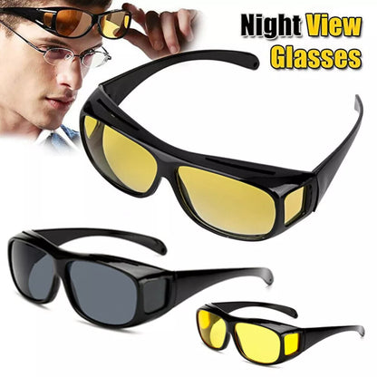 2 পিস Original HD Night Vision Glasses (Day & Night)